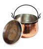 "CopperGarden®" Kupferkessel / Hexenkessel, "verzinnt" mit Deckel ca. 5 Liter (Bild für) "CopperGarden®" Kupferkessel / Hexenkessel, "verzinnt" mit Deckel ca. 5 Liter